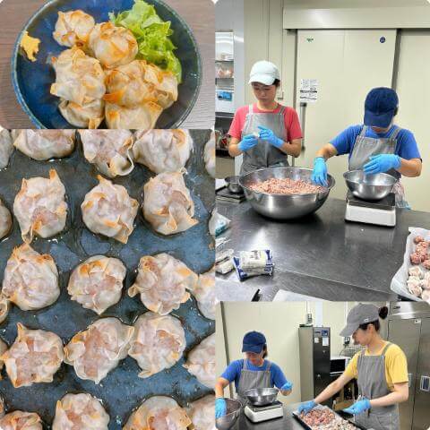 7月30日の厨房の様子