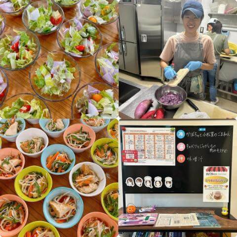 10月29日のメニューと黒板