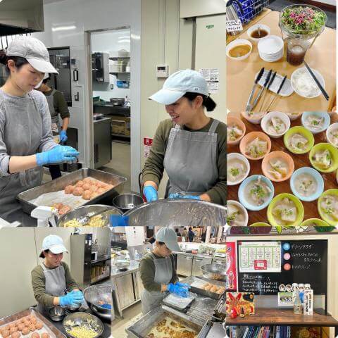 1月29日のメニューと黒板