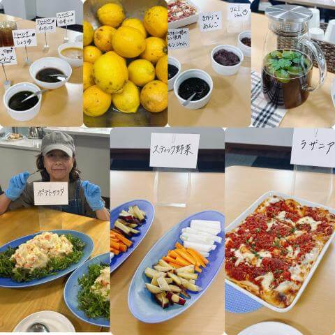 2月4日のメニューと黒板