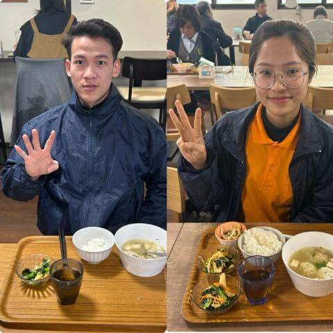 2月6日のおかずの様子