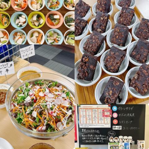 2月14日のメニューと黒板