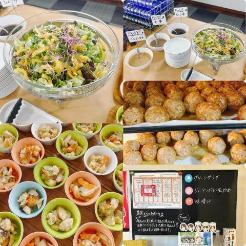 2月18日のメニューと黒板