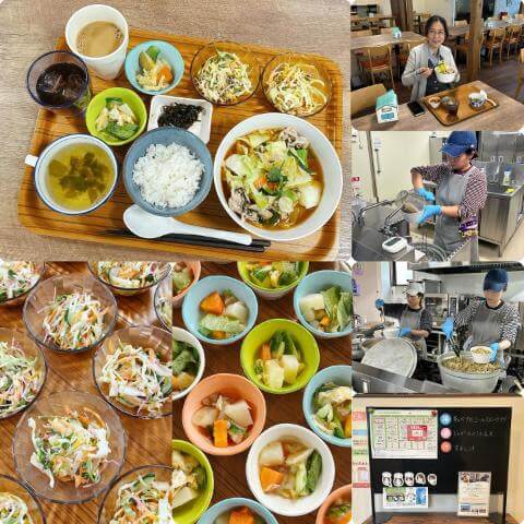 3月20日のメニューと黒板