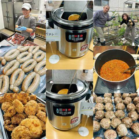 5月13日の厨房の様子