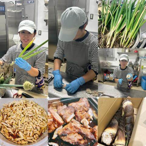 5月14日の厨房の様子