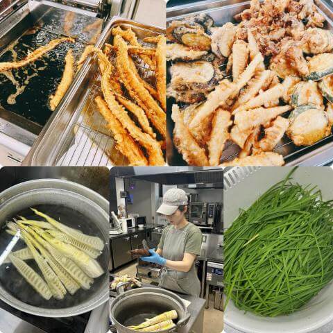 5月22日の厨房の様子