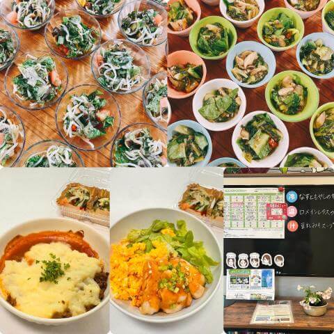 5月23日のメニューと黒板