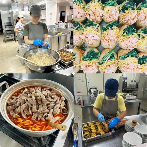 6月5日の厨房の様子