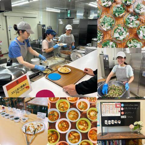 6月6日のメニューと黒板