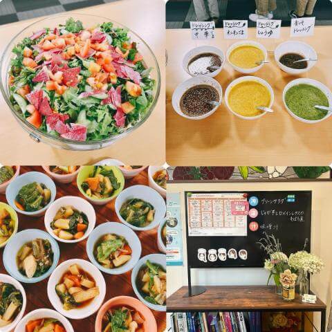 6月13日のメニューと黒板