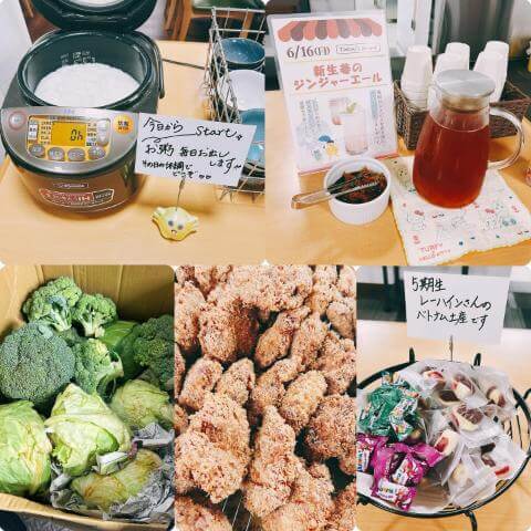 6月16日の厨房の様子