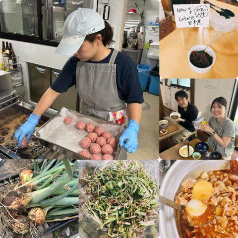 6月18日の厨房の様子