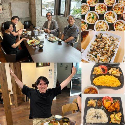 6月24日のメニューと黒板