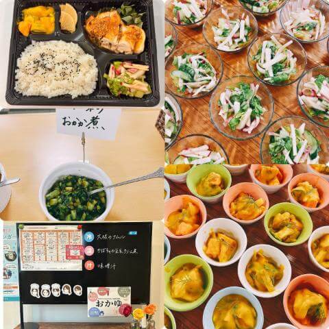 6月27日のメニューと黒板