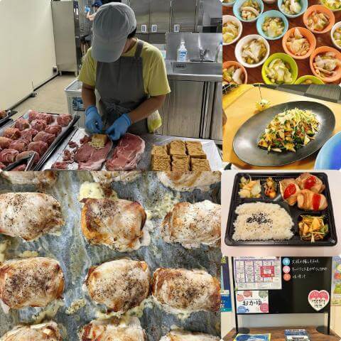 7月17日のメニューと黒板