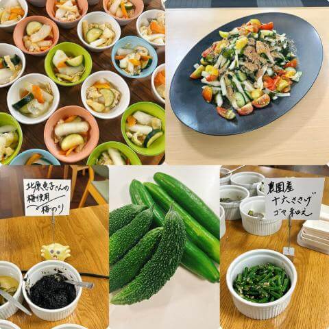 7月24日の農園の様子