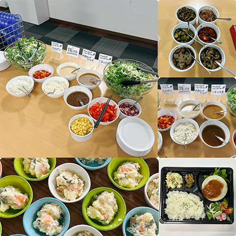 9月3日のメニューと黒板