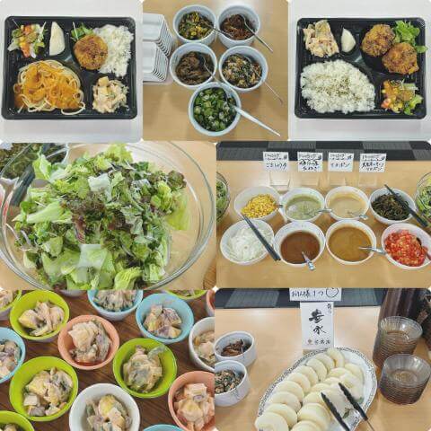 9月9日のメニューと黒板