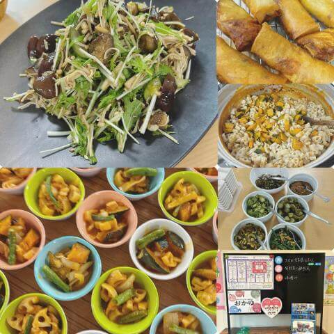 9月11日のメニューと黒板