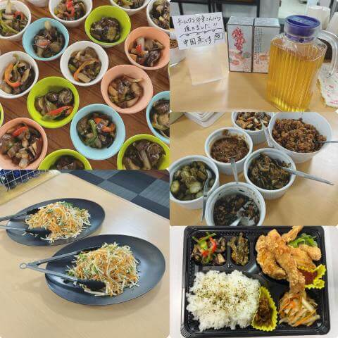 9月16日のメニューと黒板