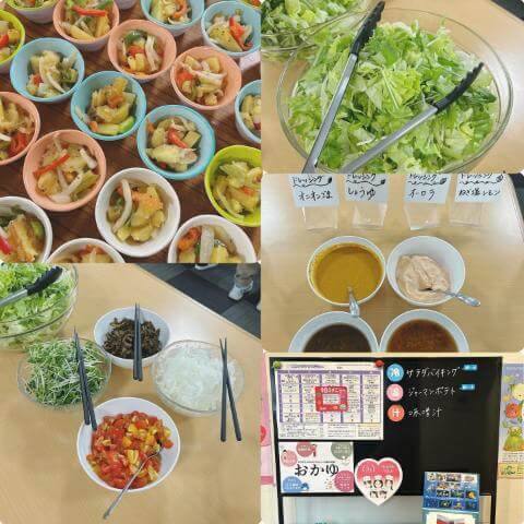 9月17日のメニューと黒板