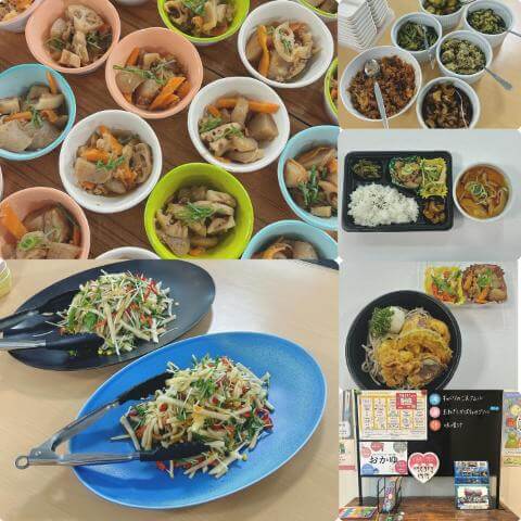 10月2日のメニューと黒板