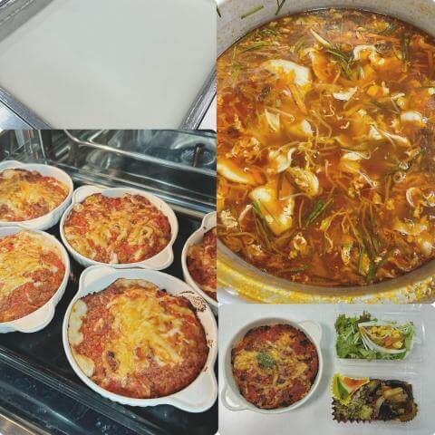 10月3日の食堂の様子