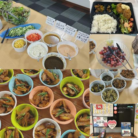 10月7日のメニューと黒板