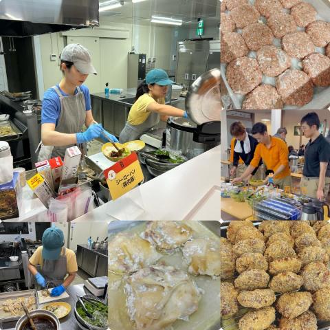 10月7日の食堂の様子