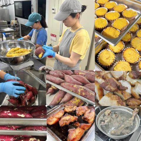 10月10日の食堂の様子