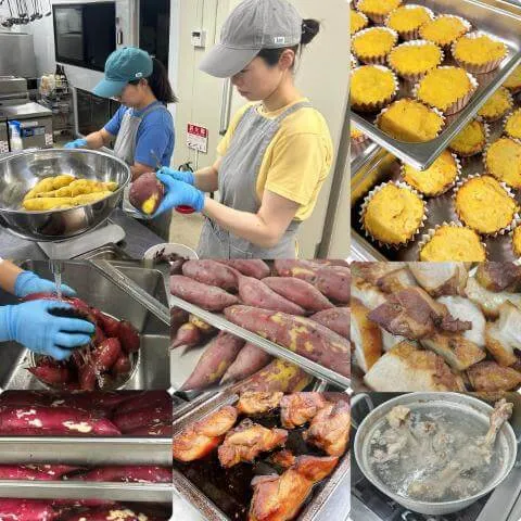 10月10日の食堂の様子