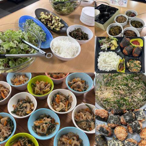 10月15日のメニューと黒板