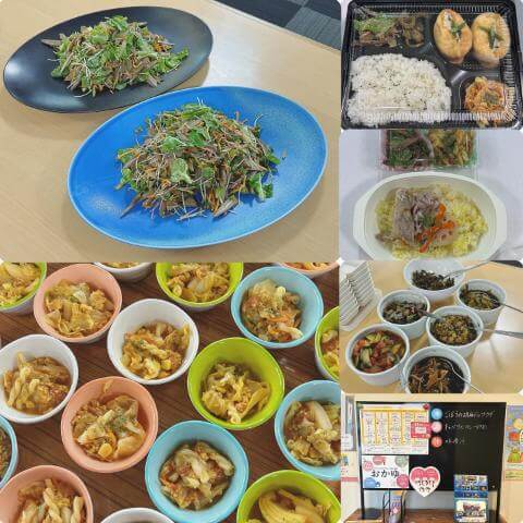 10月17日のメニューと黒板