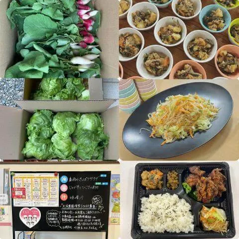 10月20日のメニューと黒板