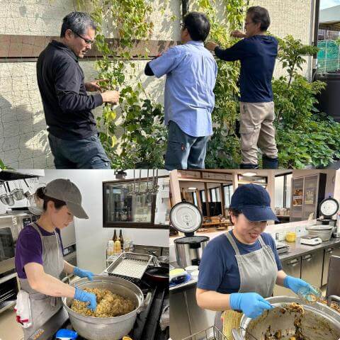 10月20日の食堂の様子