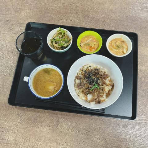 10月23日の食堂の様子