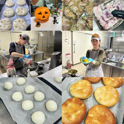 10月31日の食堂の様子