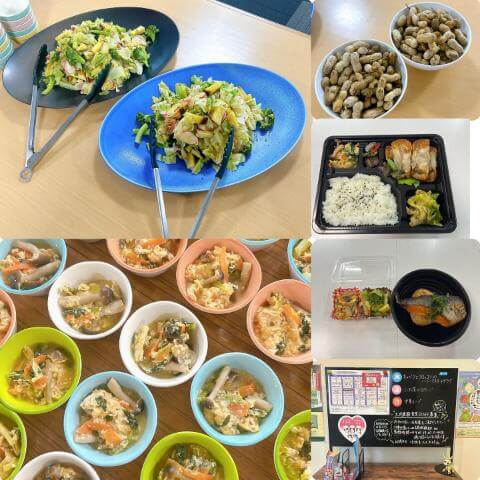 11月6日のメニューと黒板