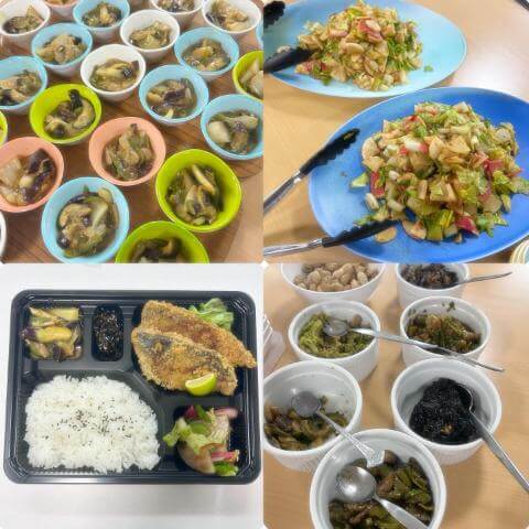 11月17日のメニューと黒板