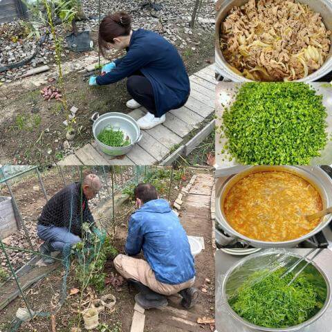 11月25日の食堂の様子