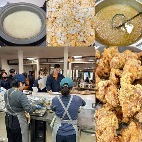 12月1日の食堂の様子