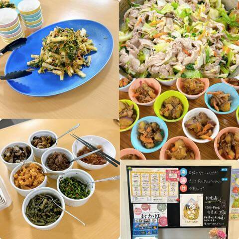 12月5日のメニューと黒板