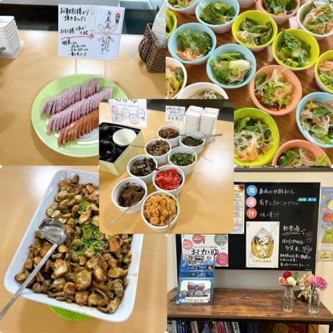 12月8日のメニューと黒板