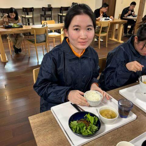 12月15日の食堂の様子