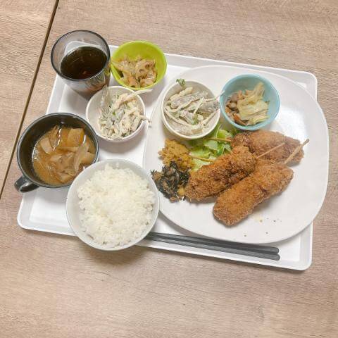 12月16日の食堂の様子
