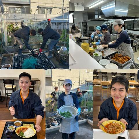 12月22日の食堂の様子