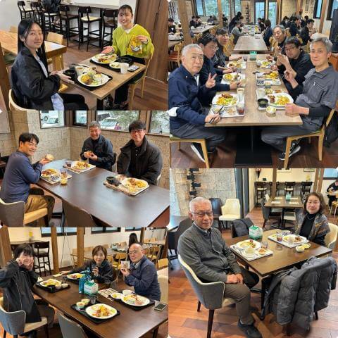 12月24日の食堂の様子