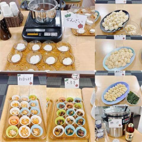 1月5日の食堂の様子