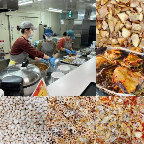 1月9日の食堂の様子